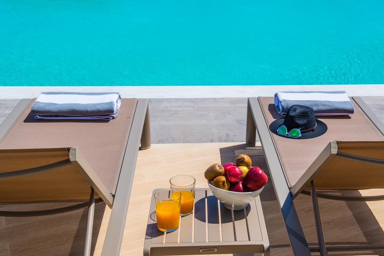 Orama Luxury Villa 4 Bedrooms With Private Pool Hersónissos Extérieur photo